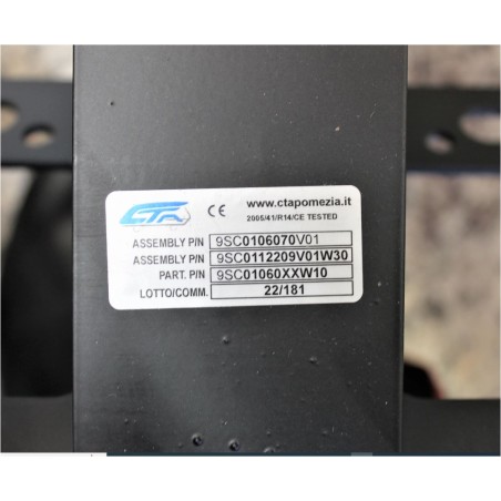 CTA STRUTTURA ANCORAGGIO CINTURE X COMBI H 1265MM MM CON CINTURE