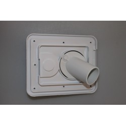 Llenador de agua con tapa y llave 40 mm blanco 2