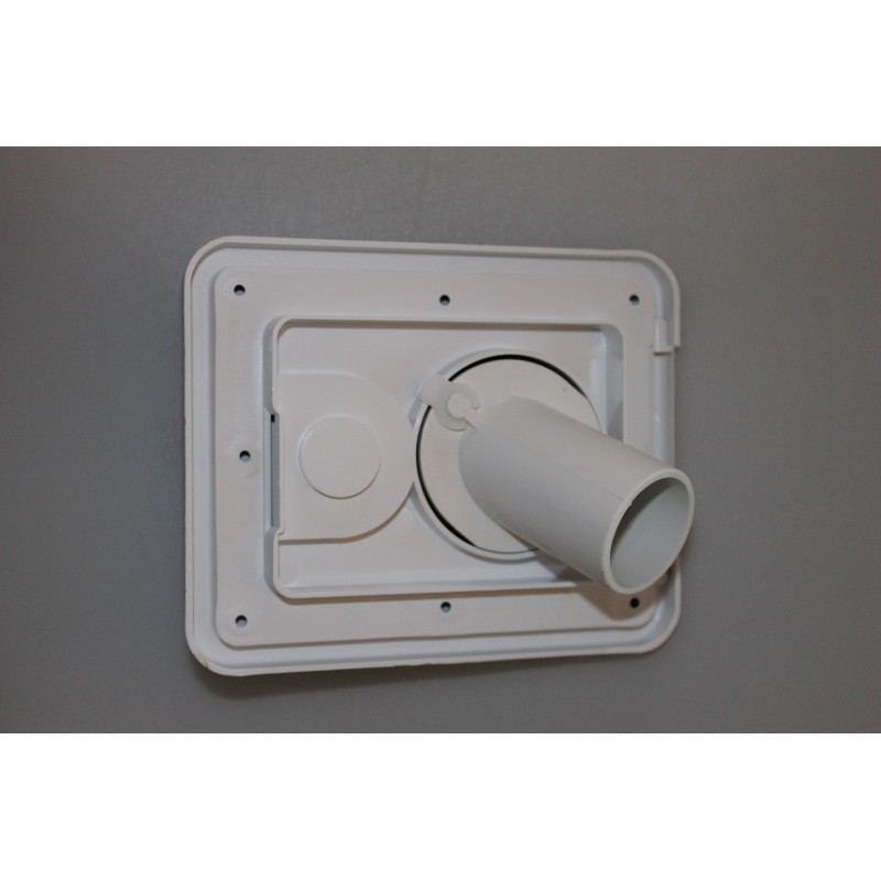 Bocchettone acqua con coperchio e chiave 40 mm...