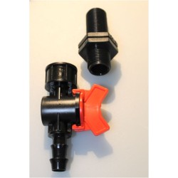 Valvola scarico uscita 20 mm foro PG11 2