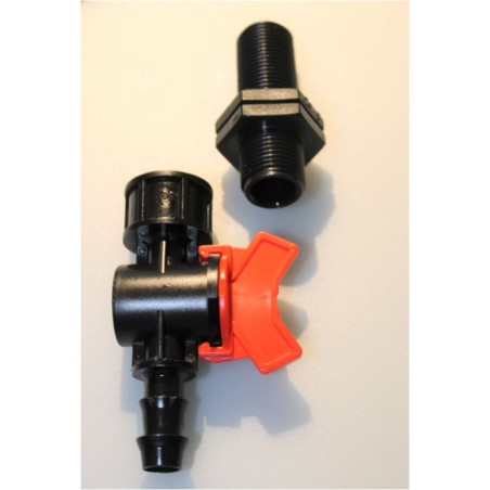 Valvola scarico uscita 20 mm foro PG11