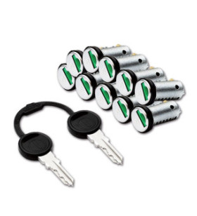 Kit 10 cilindri 2 chiavi Zadi A.S. ALTA SICUREZZA dal...