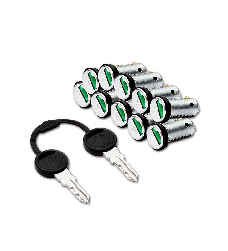 Kit 10 Zylinder 2 Schlüssel Zadi AS von 4501...