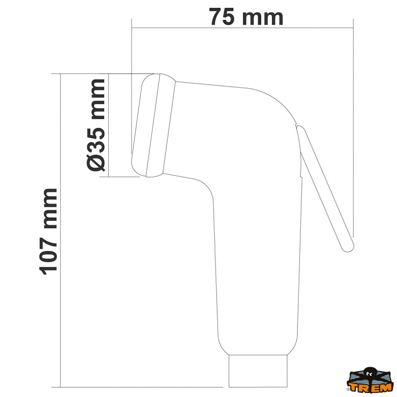 DUSCHKABINE KOMPLETTE DUSCH + SCHLAUCH + BEHÄLTER