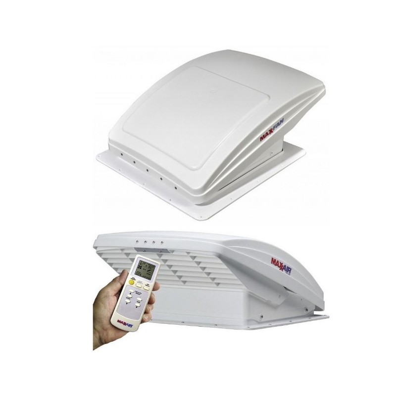 MAXXFAN Deluxe fenêtre de toit ventilée blanche...