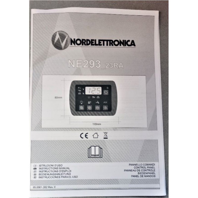 NE293-23RA Panel Nordelettronica FOURGON-15 -...