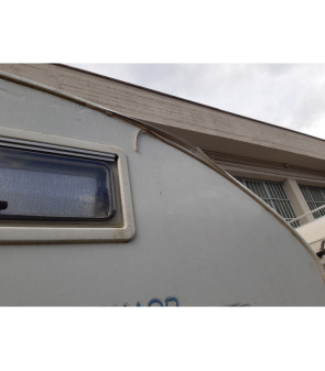 Paar Aluminiumprofile DX + SX Dachboden RIMOR