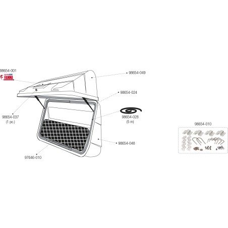 Coffre arrière FIAMMA Ultra-Box 320