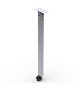 STAR 9 - Klappbein + LIPPERT-Rad 60x32 mm H720