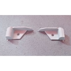 Graue Endkappe für F16 - 4R Paar