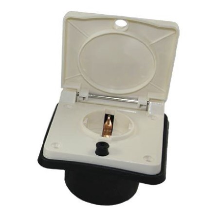 HABA - OLD STANDARD 2-POLE SCHUKO EXTERNAL ELECTRICAL SOCKET