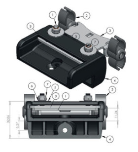 STAFFA DI RICAMBIO STABILIZZATRICE PER LETTI 425177