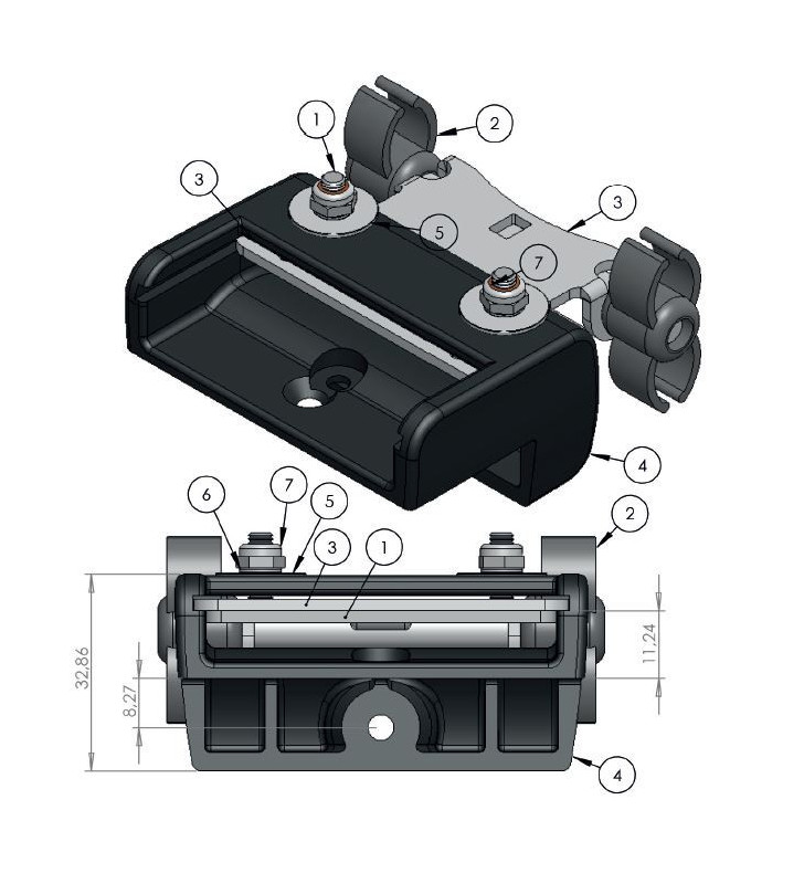 STABILISATOR-ERSATZHALTER FÜR BETTEN 425177