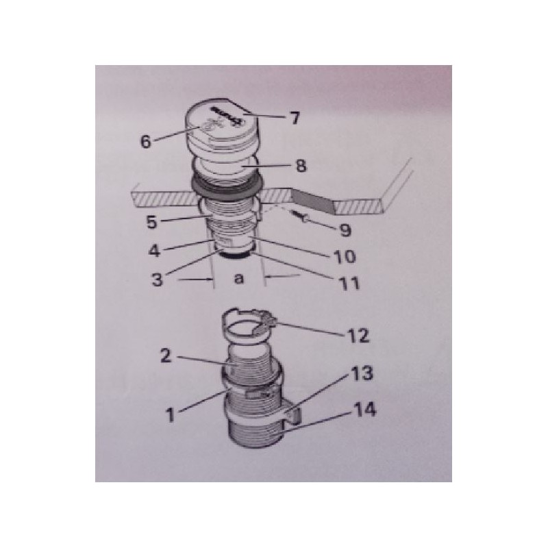 Chimenea de techo para estufas a gas COMBI