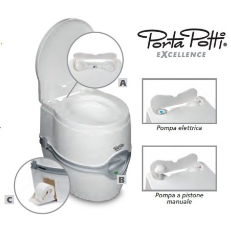Kit Di Fissaggio Al Suolo Per Porta Potti Qube 165/365 thetford (Hold Down Kit) - 92922111
