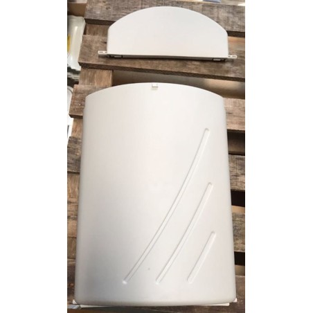 Pattumiera Completa RAL7035 per Porta CaraD-RF 1401 - SEA14010901