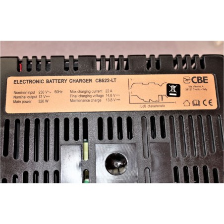 CBE 522-LT Cargador de batería 20A Baterías de Litio - 321623