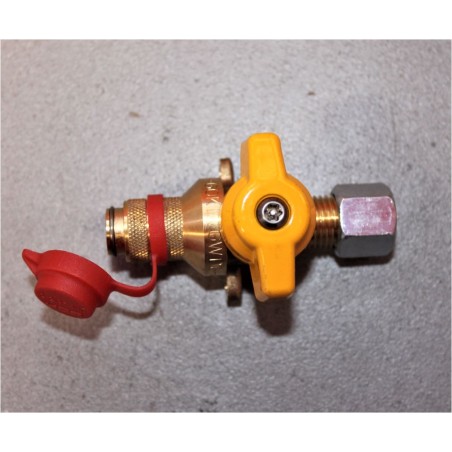 GOK Sortie de gaz gris avec couvercle basculant gris foncé