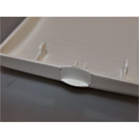 Cache prise externe NEW2000 - 220V blanc