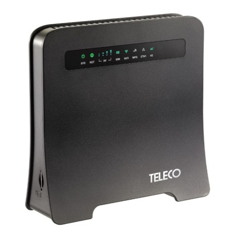 TELECO WLT24EX2 Dual SIM Router 4G with wifi bridge and 12 Vdc cigarette lighter cord