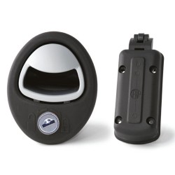 Serratura completa 1208 MAGIC FAP nera con cilindro e chiavi