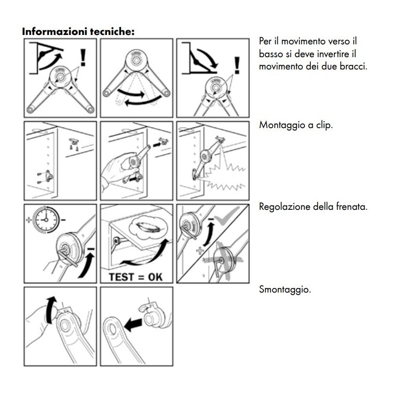 Universeller gebremster Gelenkarm für RIMOR-,...