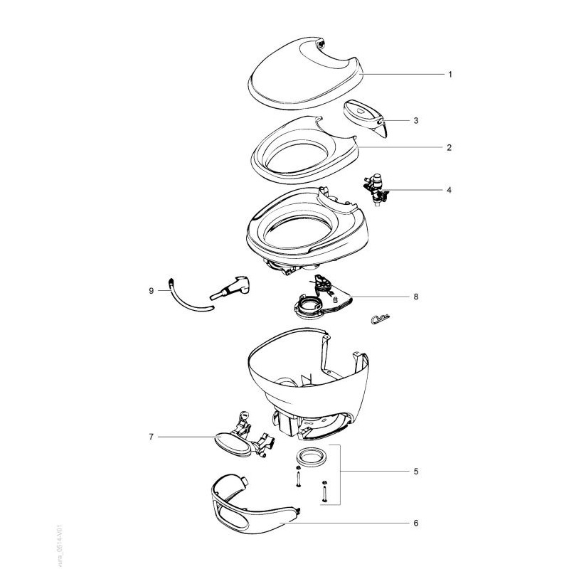 CLOSED FLANGE SEAL SERV PGK AM THETFORD 31115