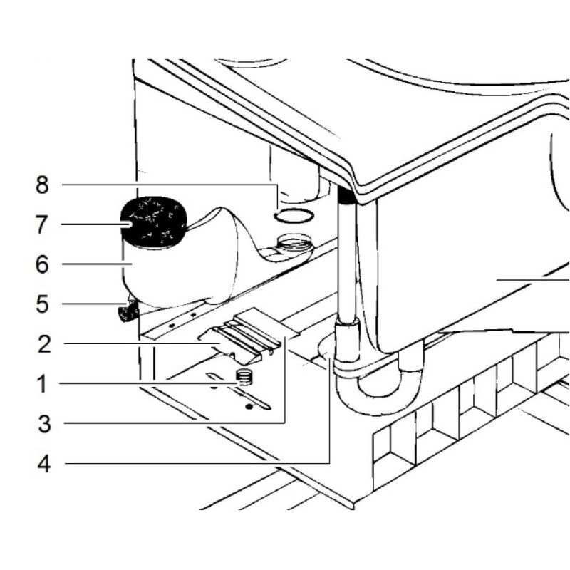 BANDEJA DE TAPA DE DRENAJE C2 Y C4 THETFORD...