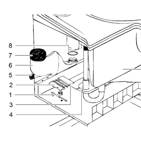 BOUCHON DE VIDANGE BAC C2 ET C4 THETFORD 1638578