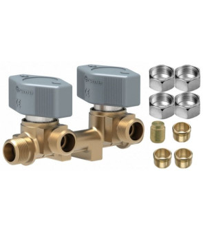 TRUMA 2-Wege-Gasventilblock 8mm graue Knöpfe