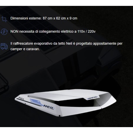 NEIL - refroidisseur de toit évaporatif