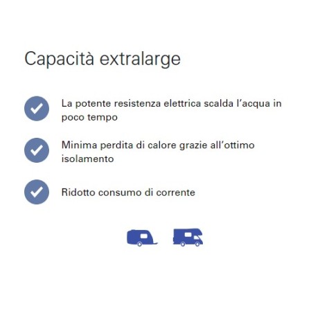 Chauffe-eau électrique TRUMA 220V/850W 14L - 71201-20