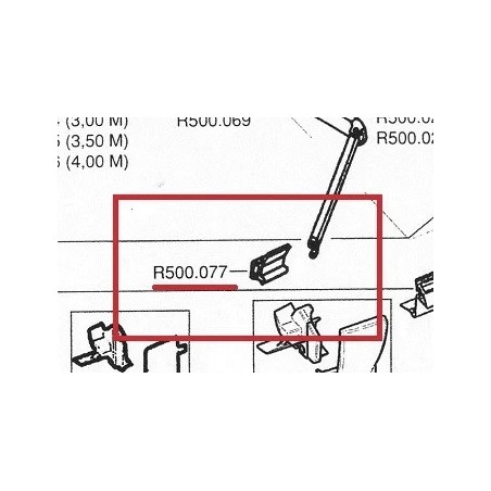 KIT-Beschläge für vorne 5002 THULE