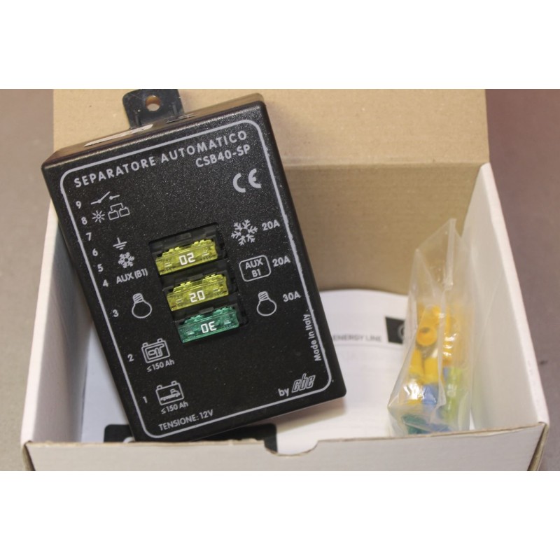 Separatore automatico batterie CSB 40-SP con...