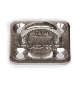 Quadratisches Platten-Kit FLAME 4-tlg.