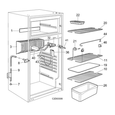 Soporte parrilla RM4505 - 293266802