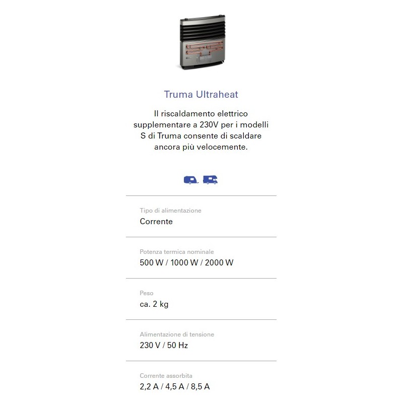 Ultra Heat für Trumatic S TRUMA 30403-02