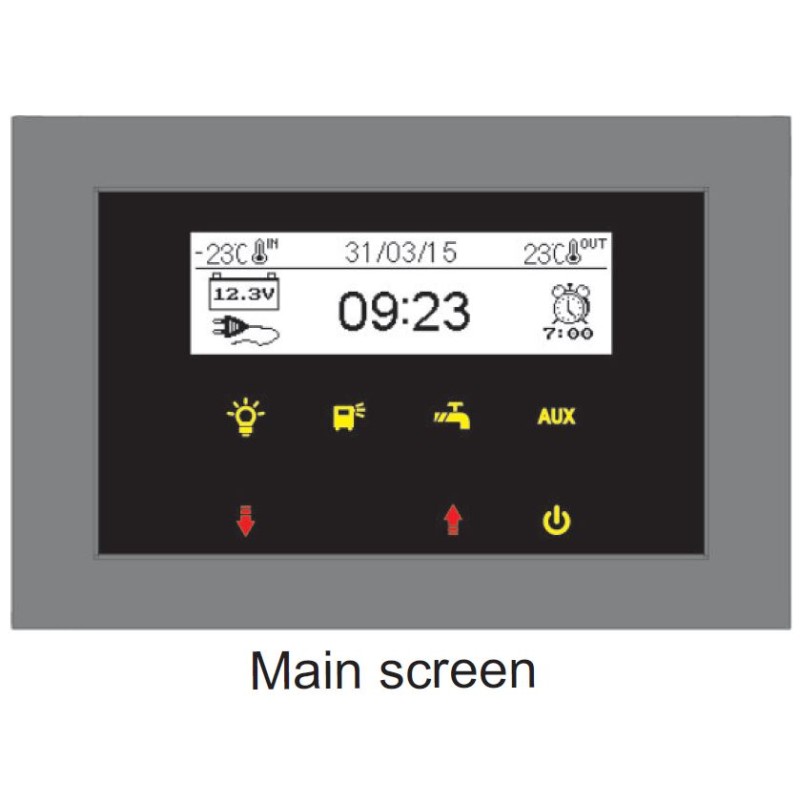 1463.319.02- 01 Control panel NE319-F...