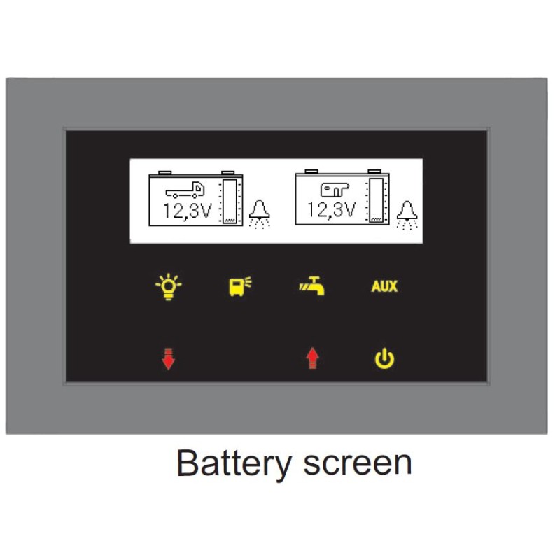 1463.319.02- 01 Control panel NE319-F...