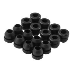 Set 12 pieces - Black fixing cap for Dometic H series...