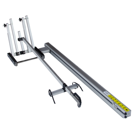 RampFree Pollicino 180 RL manual bicycle loader for camper storage