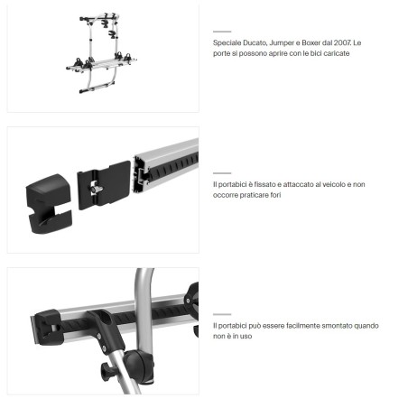 Fourgon Thule Elite Xt DUCATO JUMPER BOXER de 2007 - 307340