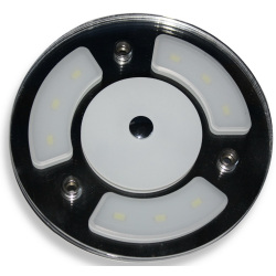 Plafoniera a LED diametro 130 mm - 4000K - luce notturna...