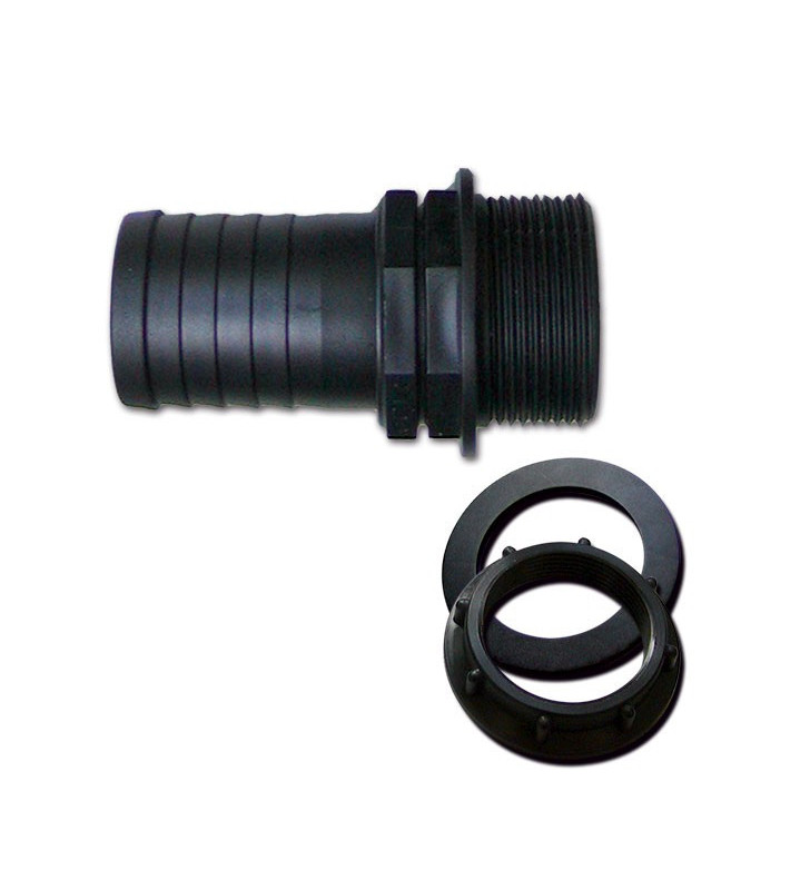 Komplette gerade Verschraubung Ø 40 mm 1''1/2