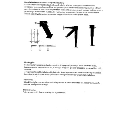 Vero-Light Feet GOLDSCHMITT Italia - MANUAL STABILIZERS