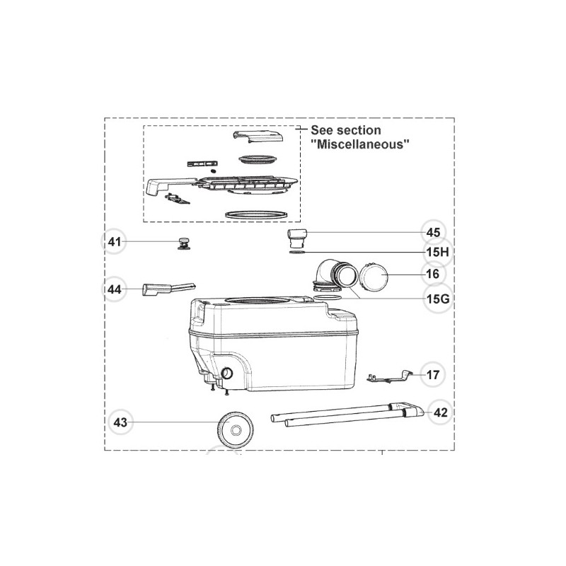 RENEW KIT SOSTITUTIVO PER TOILETTE DOMETIC CT...