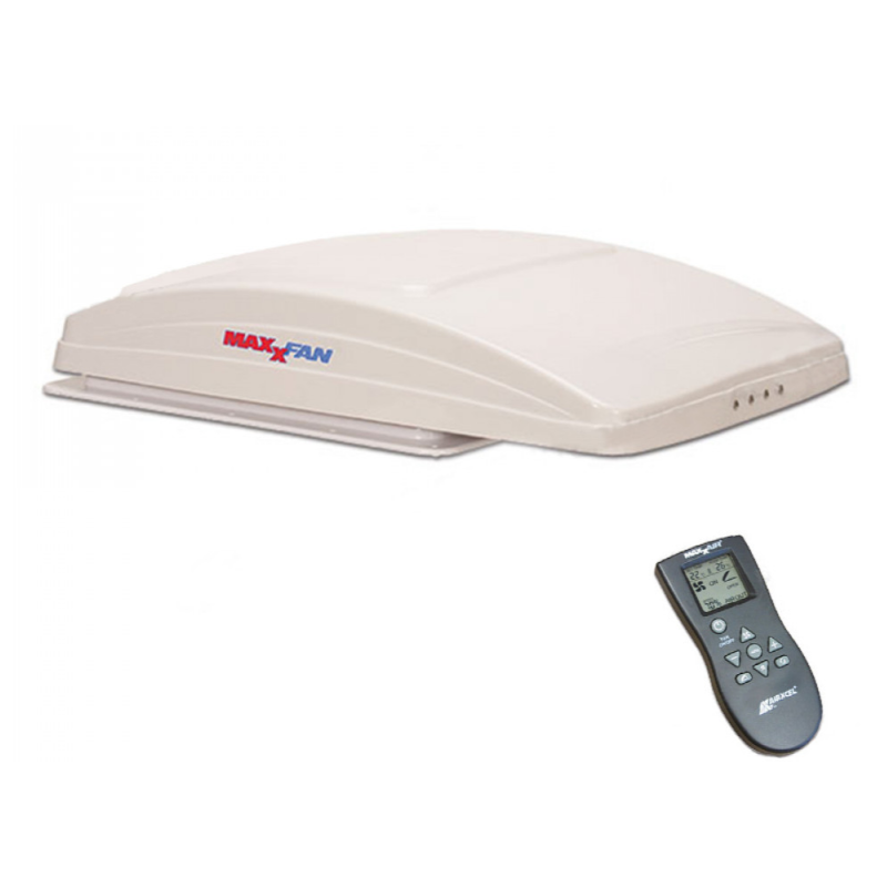 MAXXFAN Deluxe claraboya ventilada blanca con...