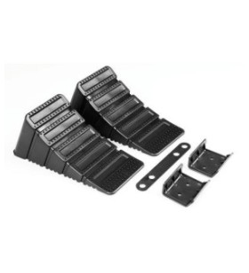 Par de cuñas para ruedas DIN max 1000 kg LAMPA