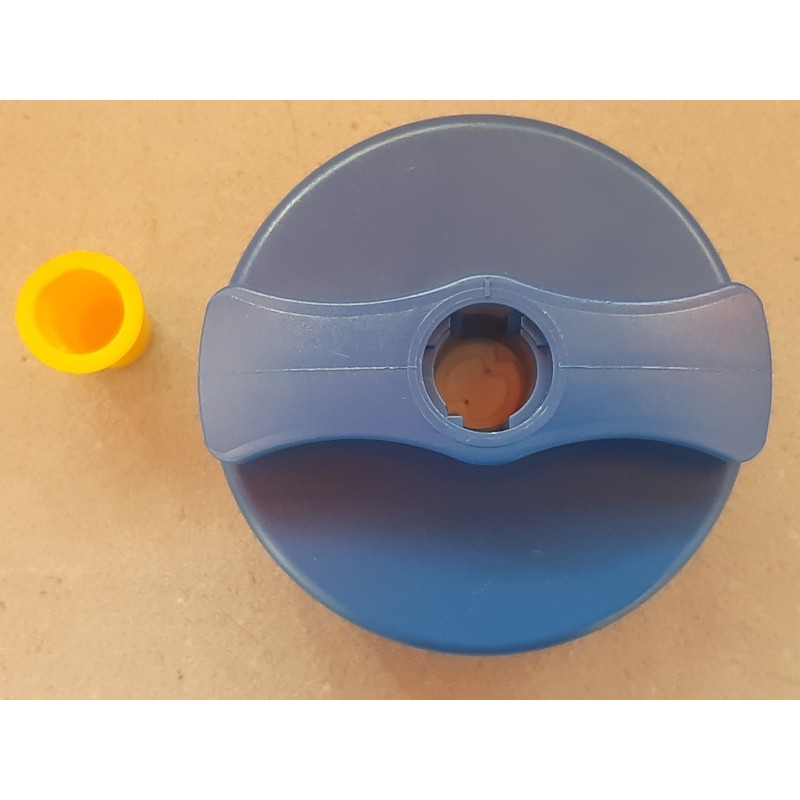 Tappo blu chiusura carico acqua sistema HSC...