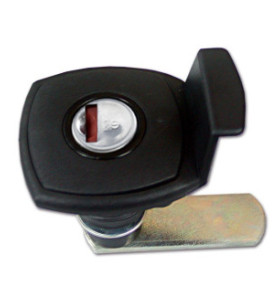 ZADI 1048 Serratura portellone 56x56 nera con maniglia e...